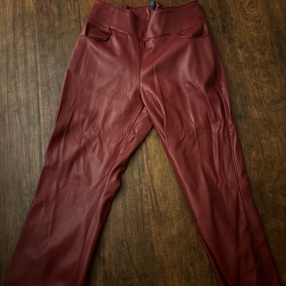 Fashion Nova Red Boot Cut Pants